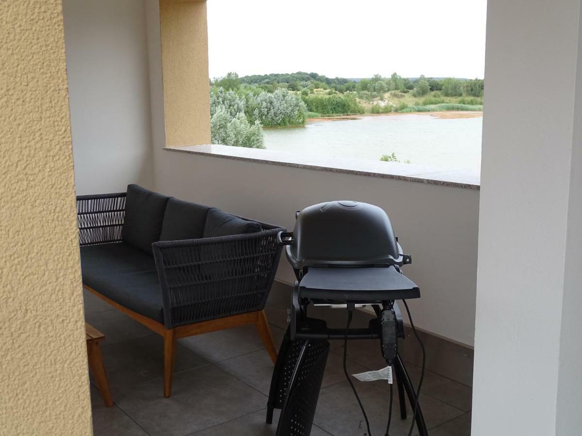Feriendomizil Am Stoermthaler See, Lagovida, Leipziger Neuseenland, Grosspoesna, Privatstrand Esterno foto