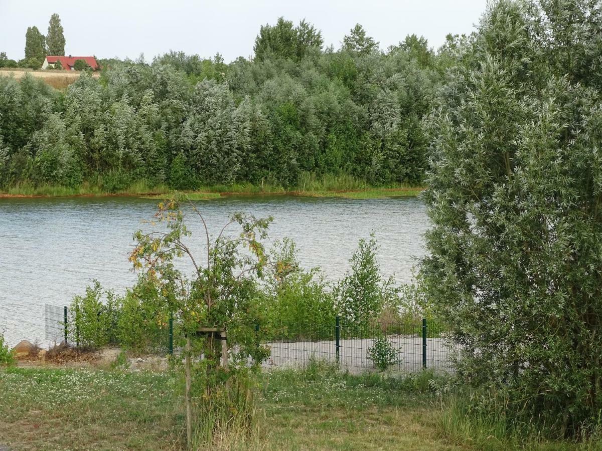 Feriendomizil Am Stoermthaler See, Lagovida, Leipziger Neuseenland, Grosspoesna, Privatstrand Esterno foto
