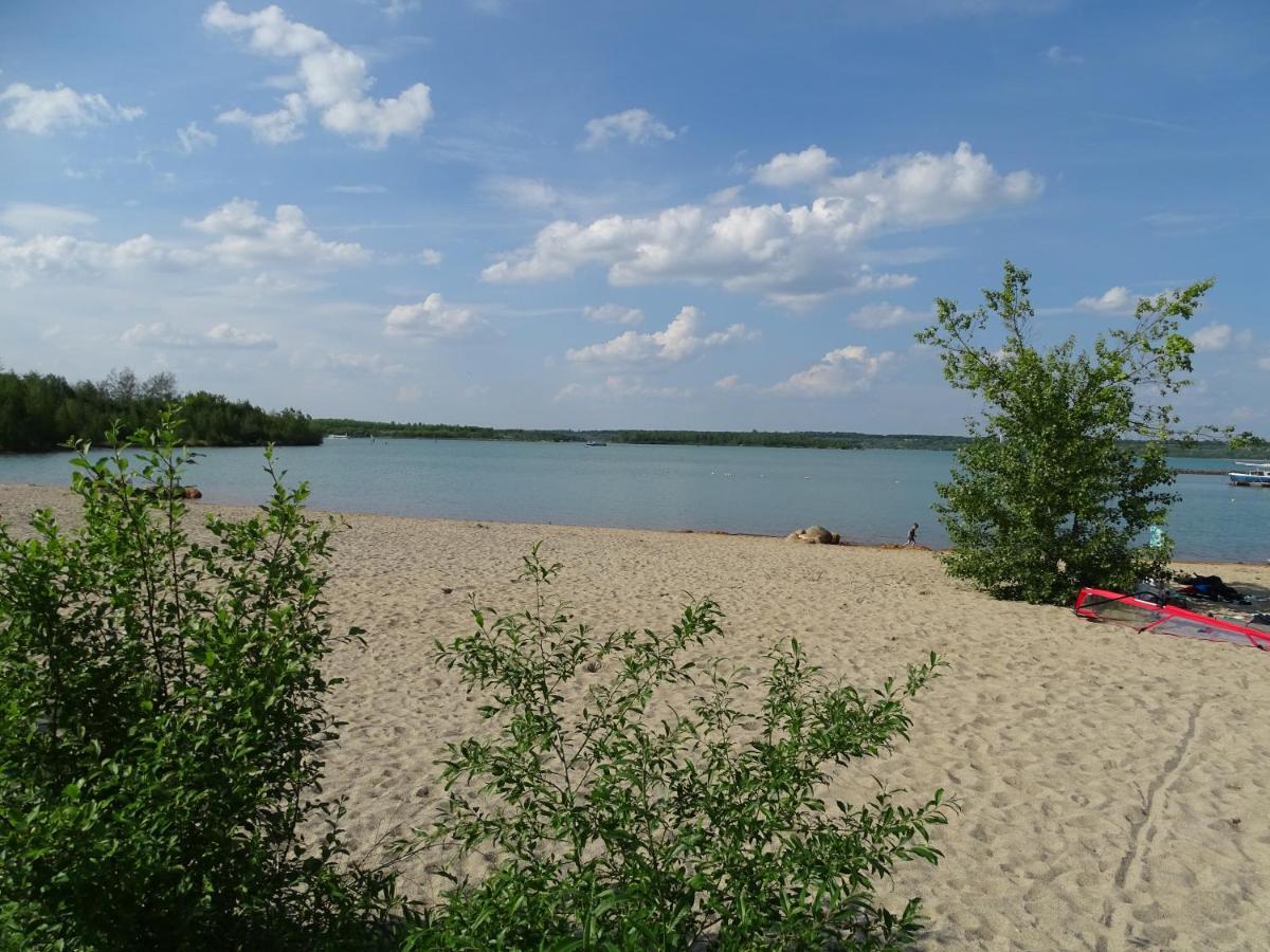 Feriendomizil Am Stoermthaler See, Lagovida, Leipziger Neuseenland, Grosspoesna, Privatstrand Esterno foto