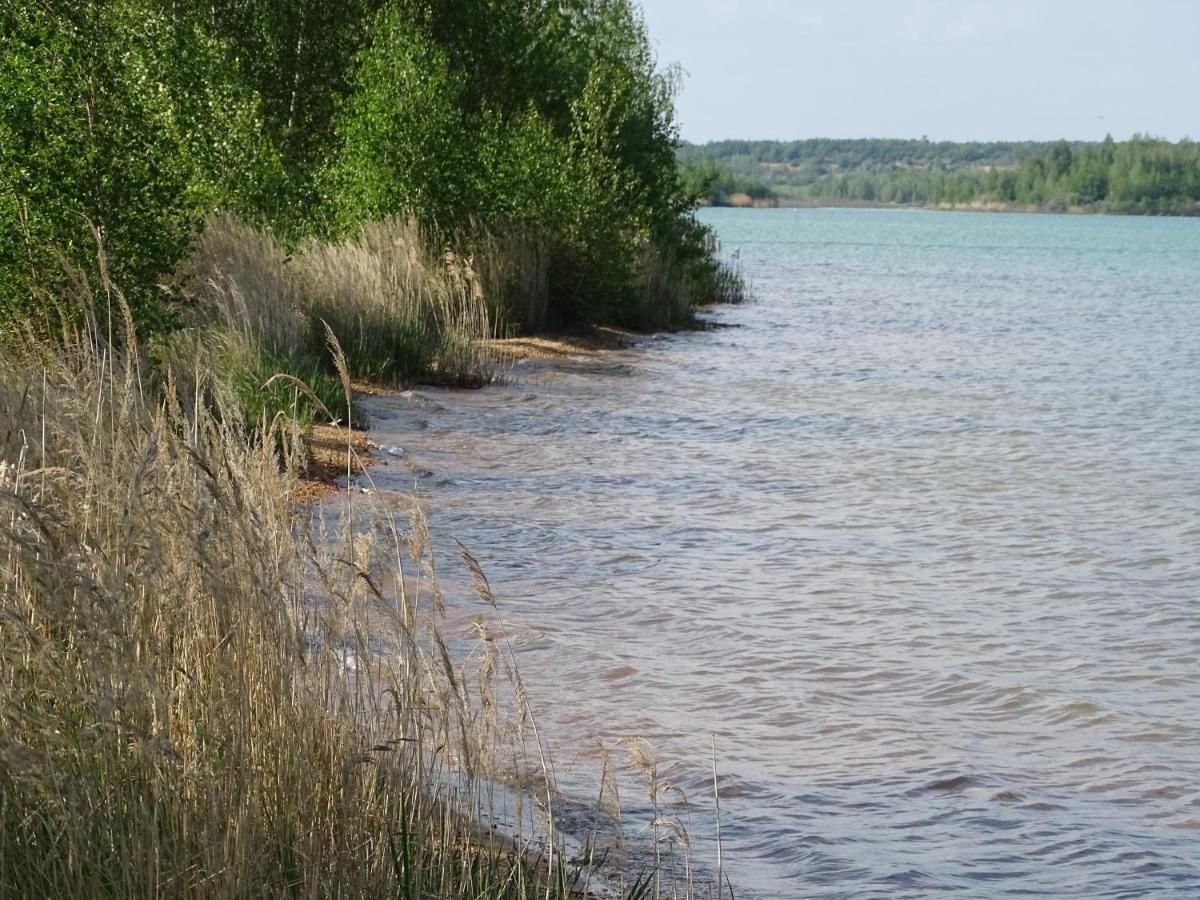 Feriendomizil Am Stoermthaler See, Lagovida, Leipziger Neuseenland, Grosspoesna, Privatstrand Esterno foto