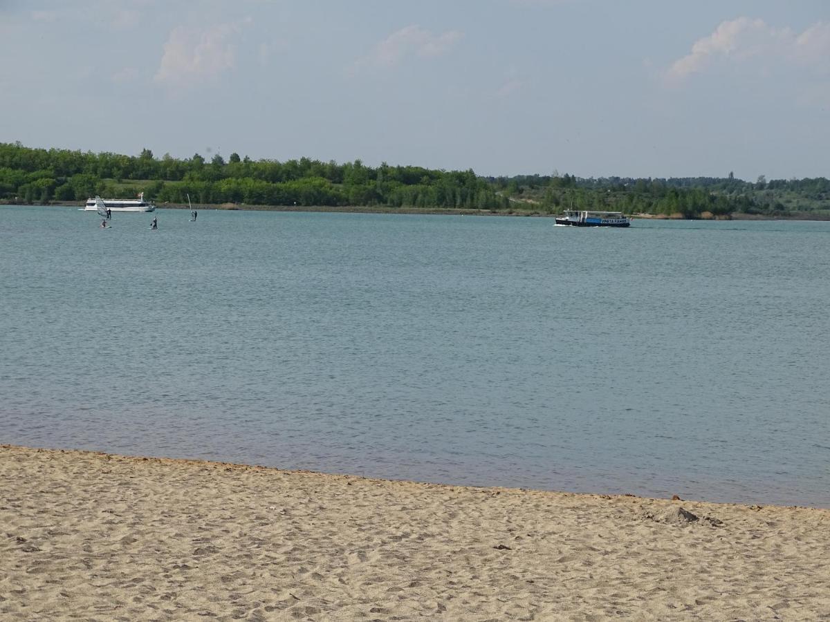 Feriendomizil Am Stoermthaler See, Lagovida, Leipziger Neuseenland, Grosspoesna, Privatstrand Esterno foto