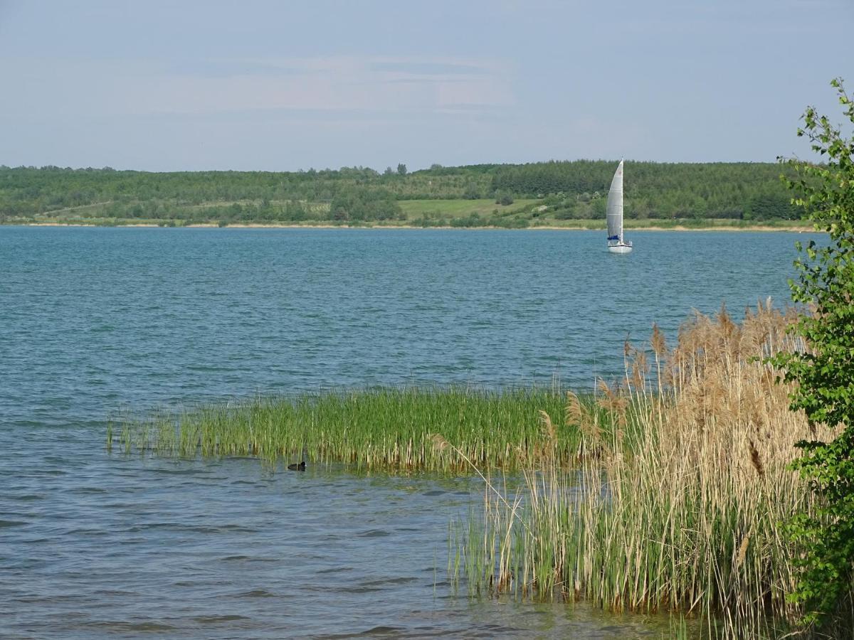 Feriendomizil Am Stoermthaler See, Lagovida, Leipziger Neuseenland, Grosspoesna, Privatstrand Esterno foto